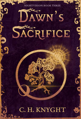 Dawn’s Sacrifice, Nightvision book 3, fantasy novel