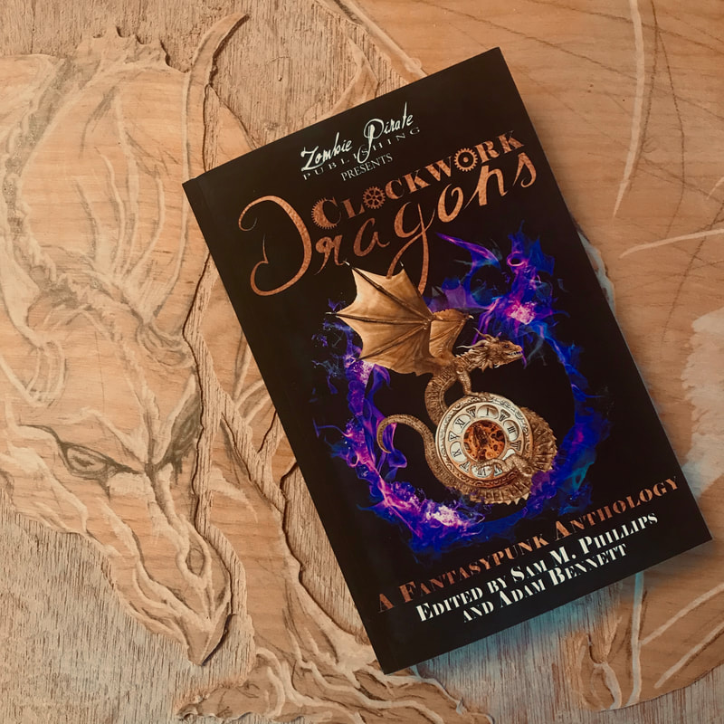 steampunk fantasy book dragons