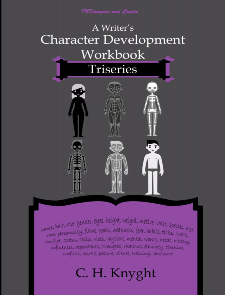Series character bible for writers